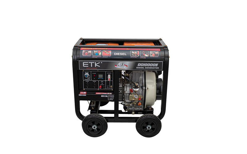 7KW air cooled one cylinder generator DG8250LE