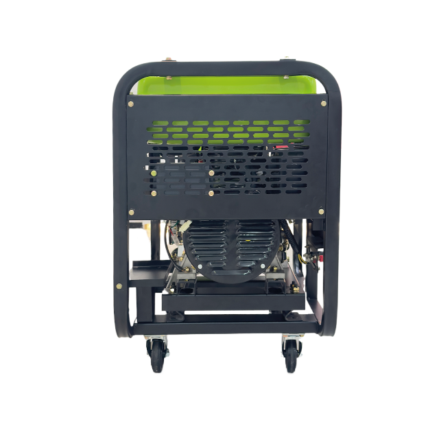 10KW metal generator with wheels DG11000E3