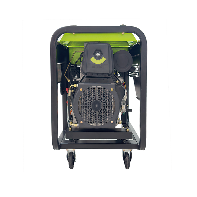 10KW metal generator with wheels DG11000E3